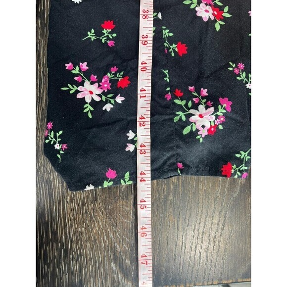Abercrombie Kids Floral Jumpsuit Black Size 11 12 Years - Picture 5 of 8